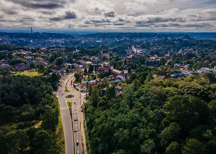 Alpes Da Montanha 203 - Ap Novo Junto Ao Centro De Gramado + Garagem