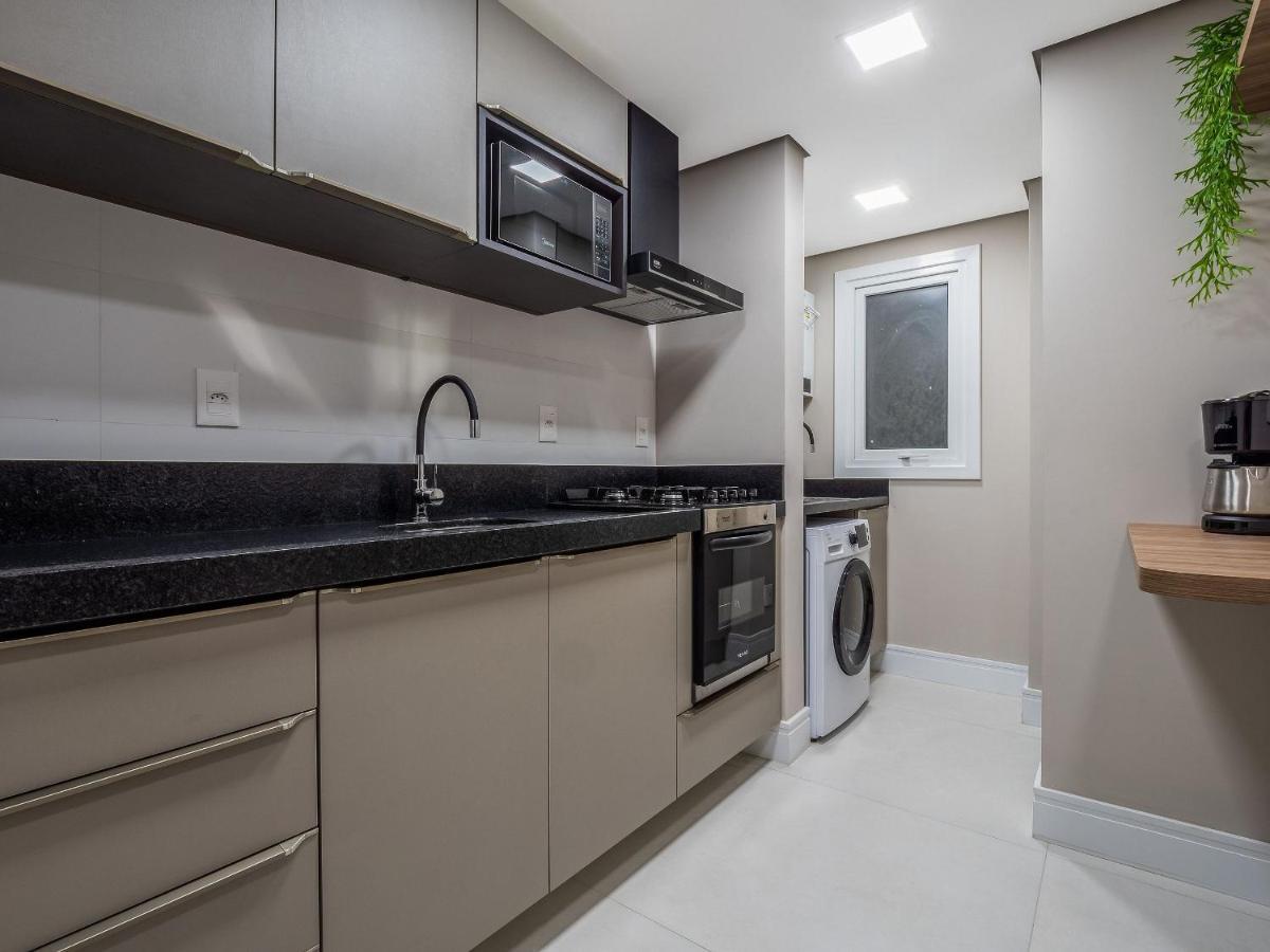 Alpes Da Montanha 203 - Ap Novo Junto Ao Centro De + Garagem Apartamento Gramado